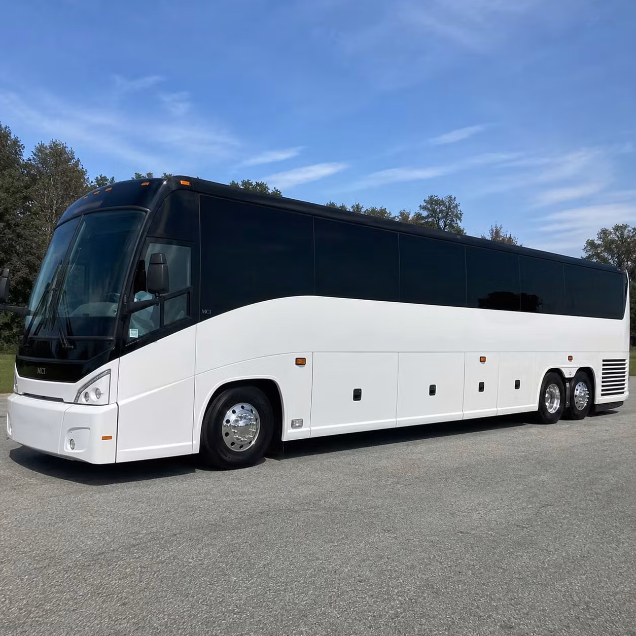 56 passenger charter bus